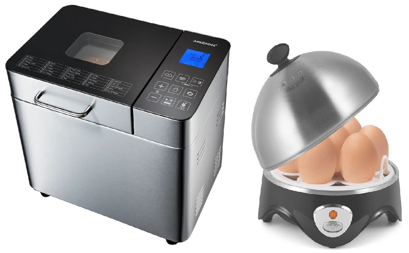 تخم مرغ پز، نان پز، کیک پز